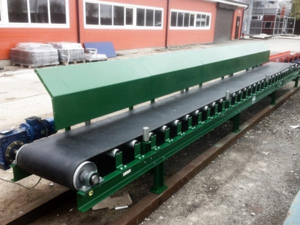 Ленточный стационарный конвейер