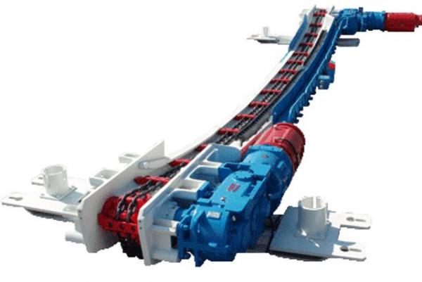 Скребковый передвижной конвейер